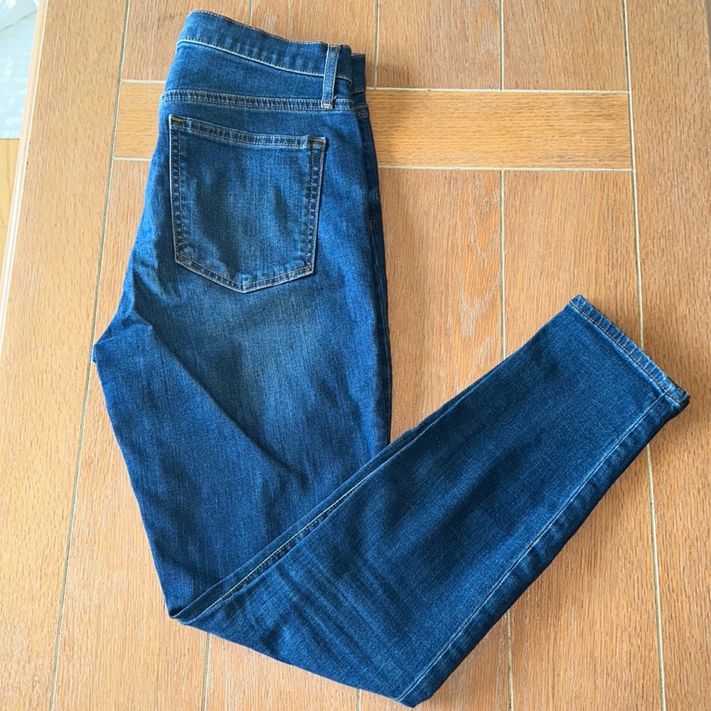 Gap High Waisted Skinny Pencil Jeans